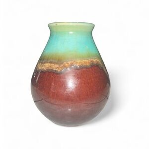 Small Multicolor Ceramic Vase
